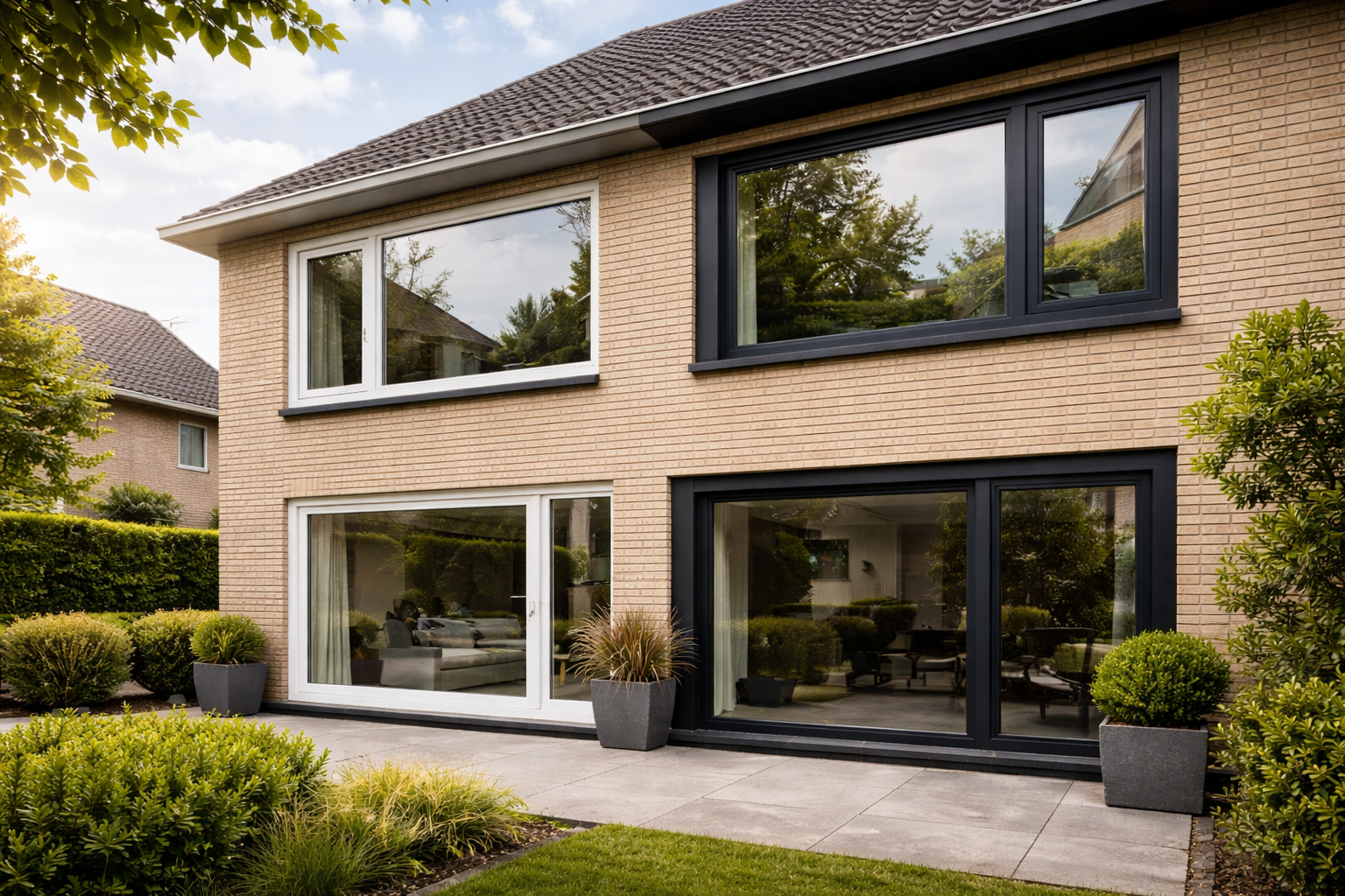 Woning kozijnen wrappen