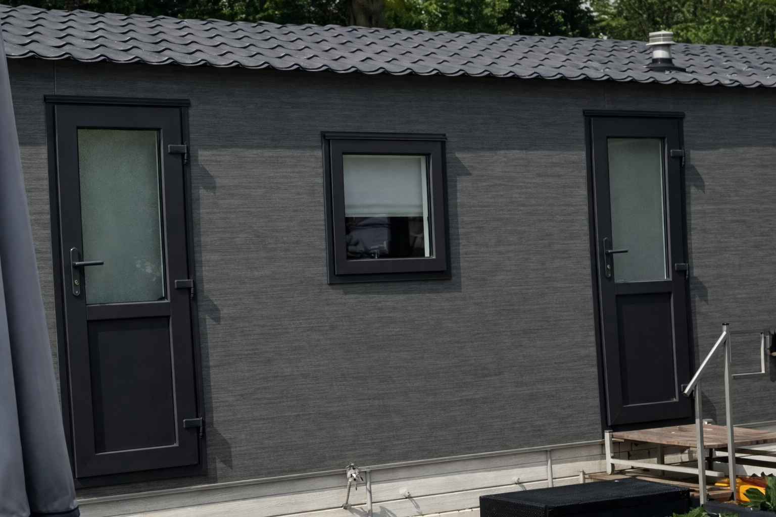 Stacaravans kozijnen wrappen